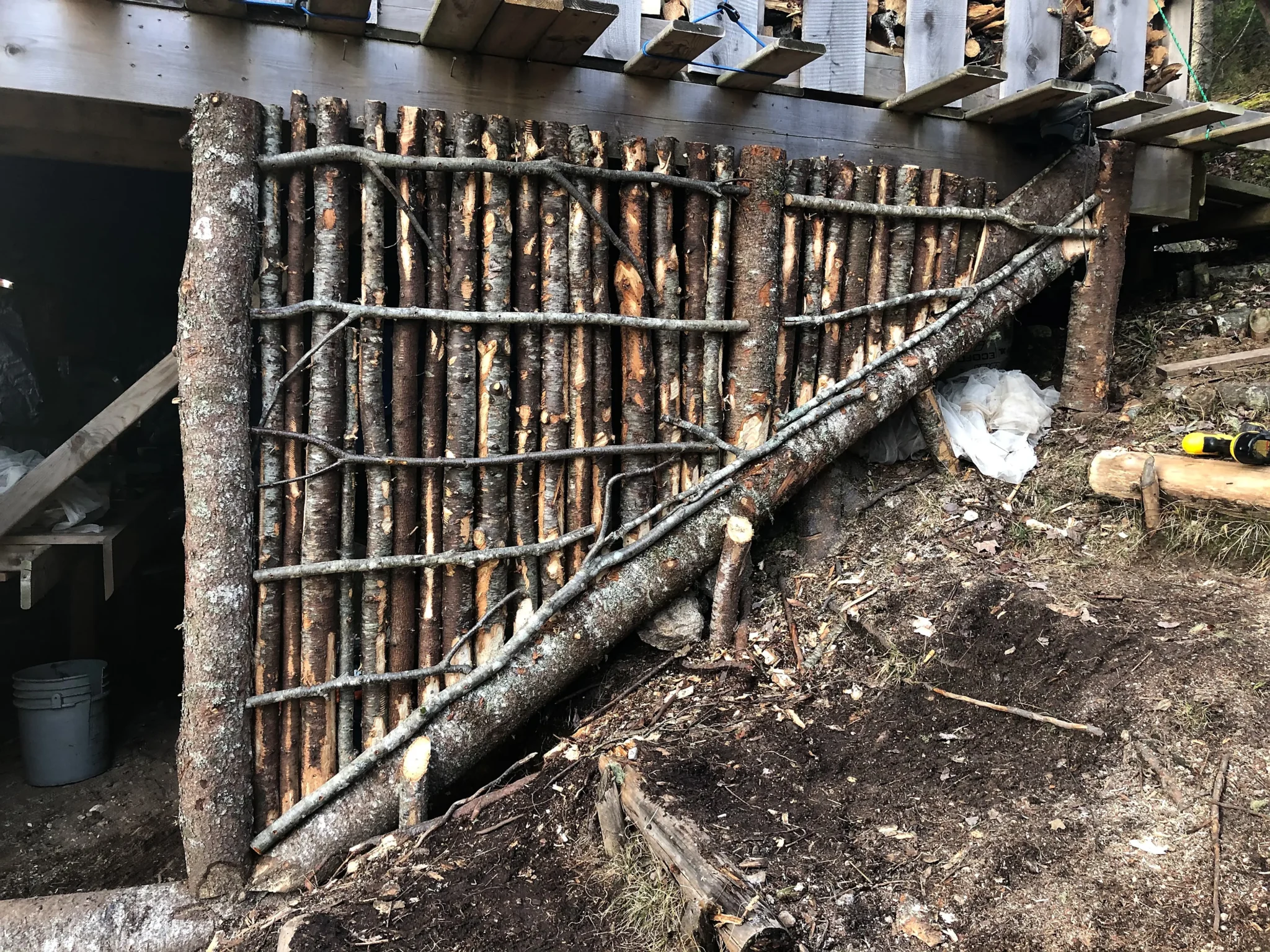 Wall construction detail