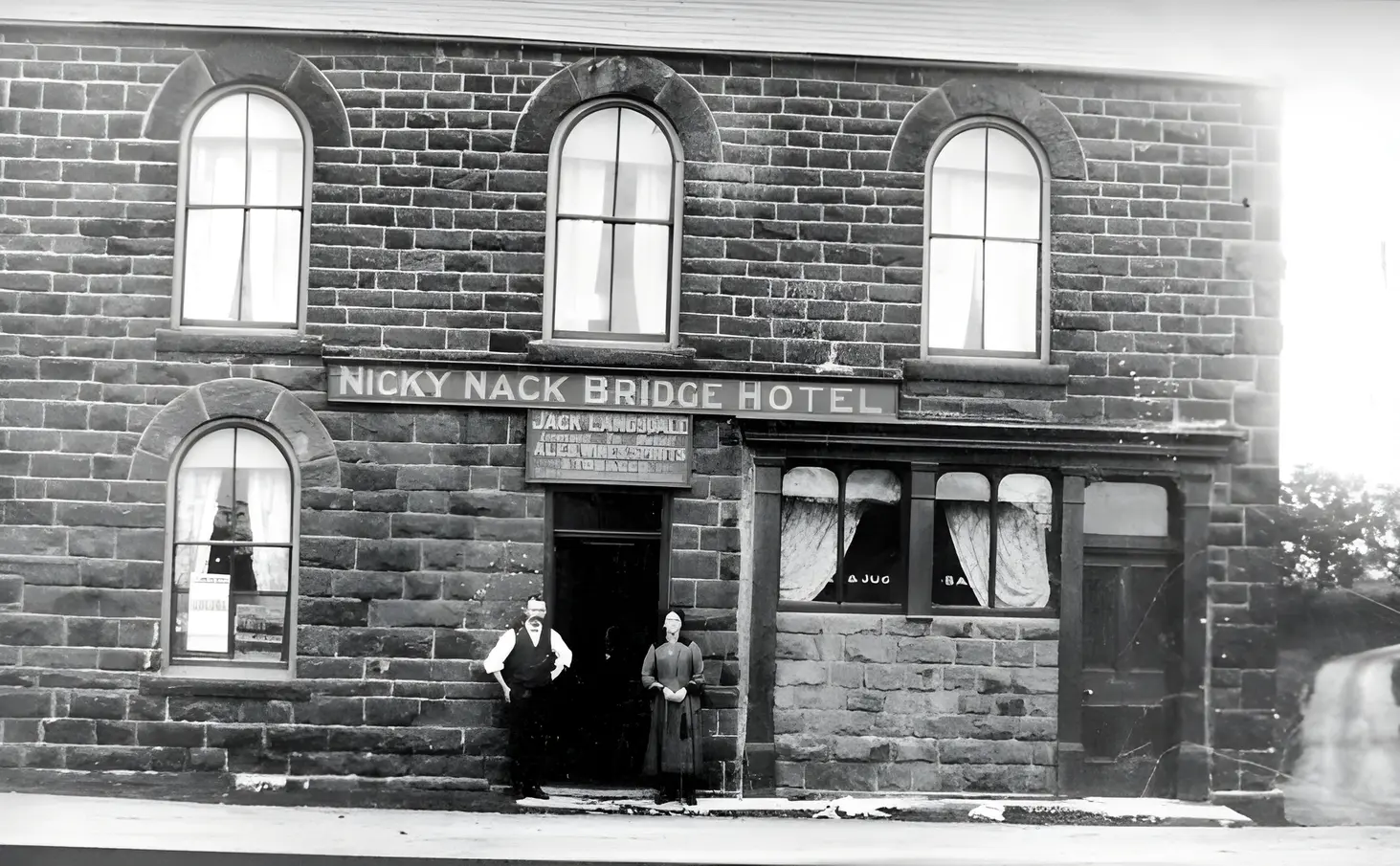 Nicky-Nack field at dusk, the setting for the ghost legend